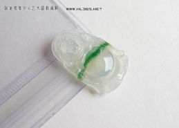 翡翠飄陽綠佛公 附證書與復(fù)檢保障的A貨珍品
